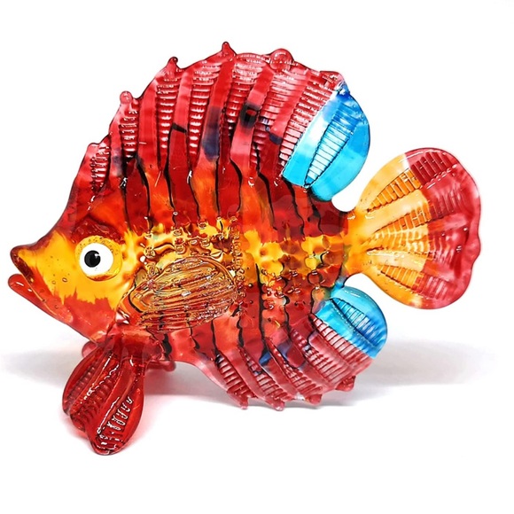 Miniature glass blown fish figurine. - Picture 6 of 9